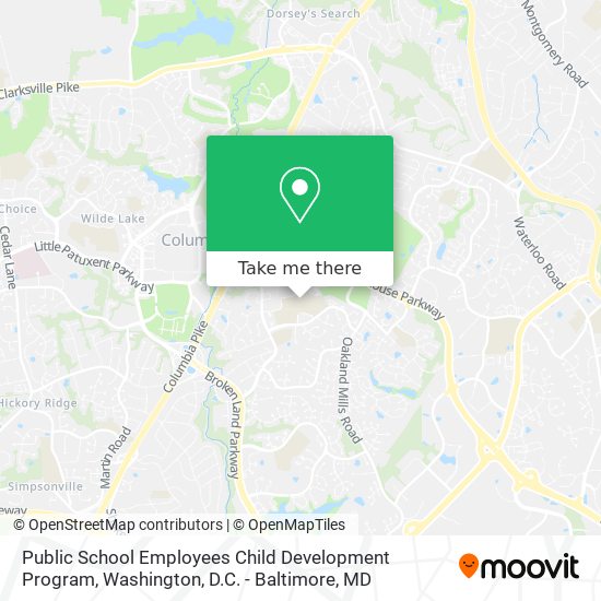 Mapa de Public School Employees Child Development Program