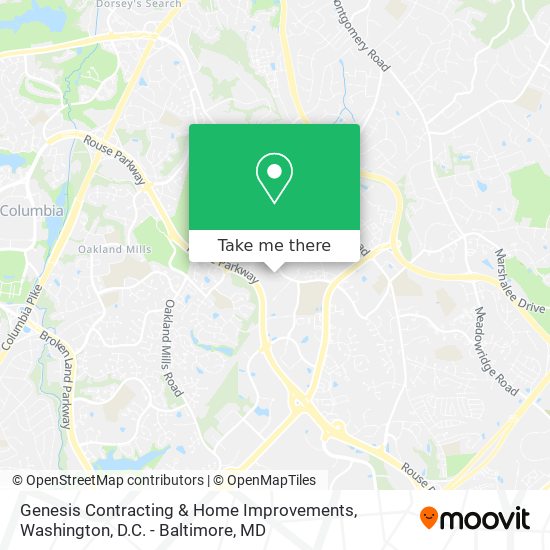 Genesis Contracting & Home Improvements map