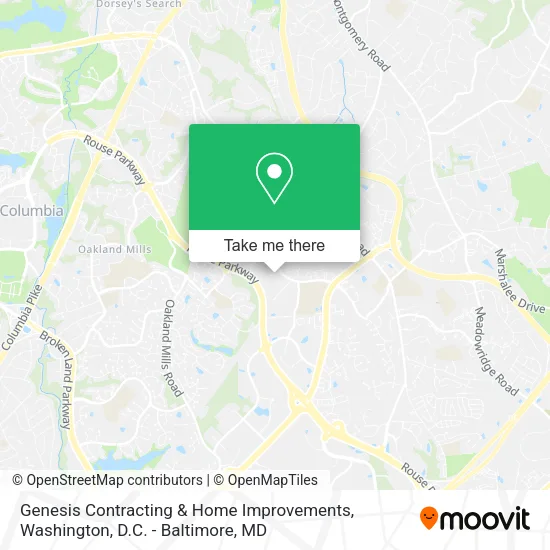Mapa de Genesis Contracting & Home Improvements