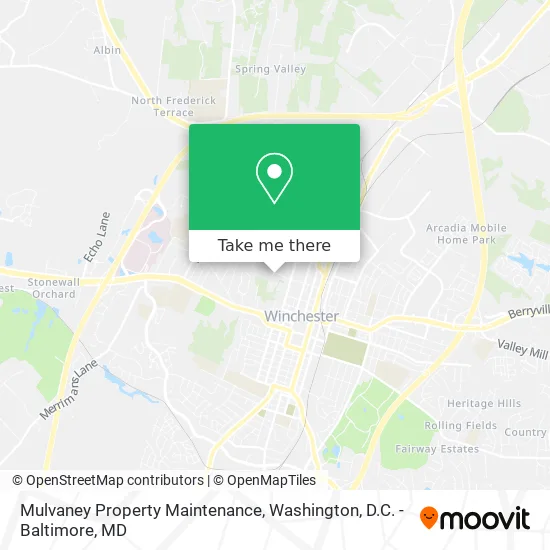 Mulvaney Property Maintenance map
