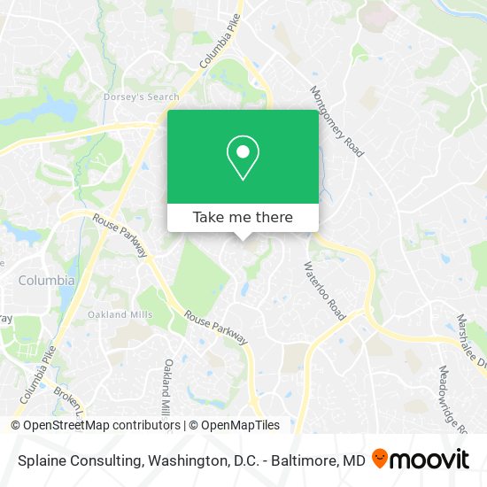 Splaine Consulting map