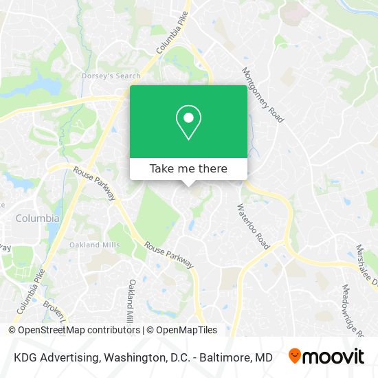 KDG Advertising map