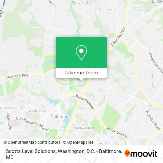 Mapa de Scotts Level Solutions