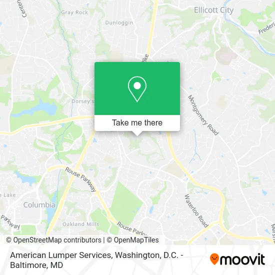 American Lumper Services map