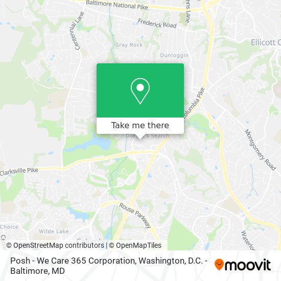 Posh - We Care 365 Corporation map