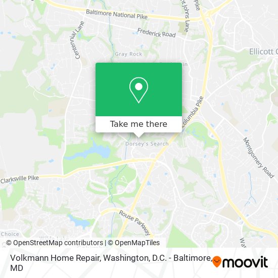 Volkmann Home Repair map