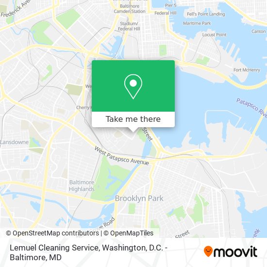 Mapa de Lemuel Cleaning Service