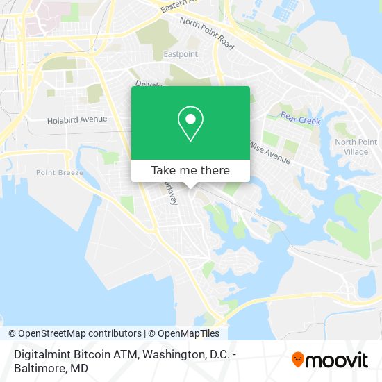 Digitalmint Bitcoin ATM map