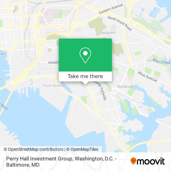 Perry Hall Investment Group map