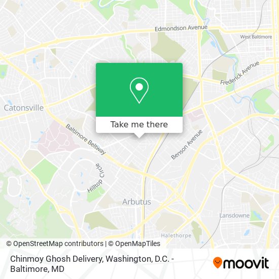 Mapa de Chinmoy Ghosh Delivery