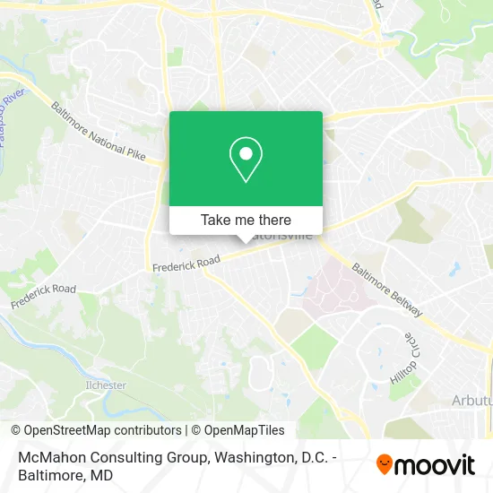 McMahon Consulting Group map