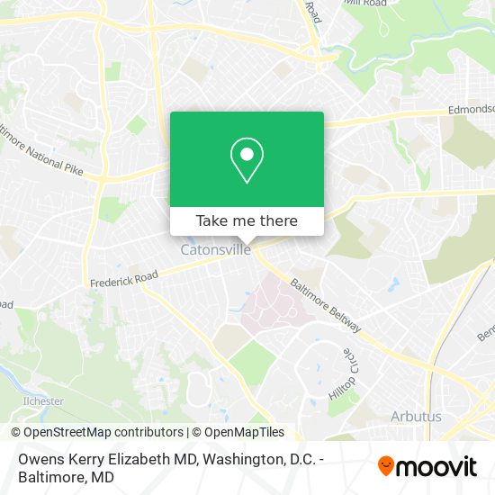 Owens Kerry Elizabeth MD map