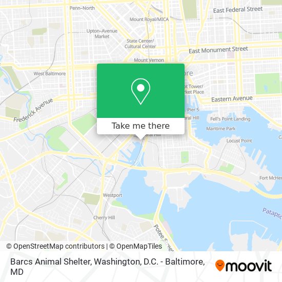 Barcs Animal Shelter map