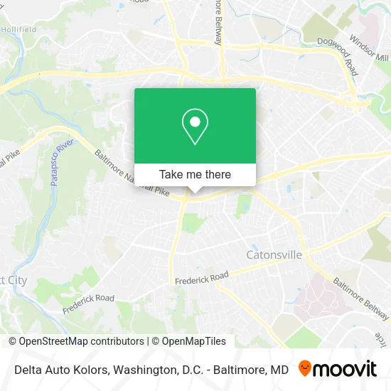 Mapa de Delta Auto Kolors