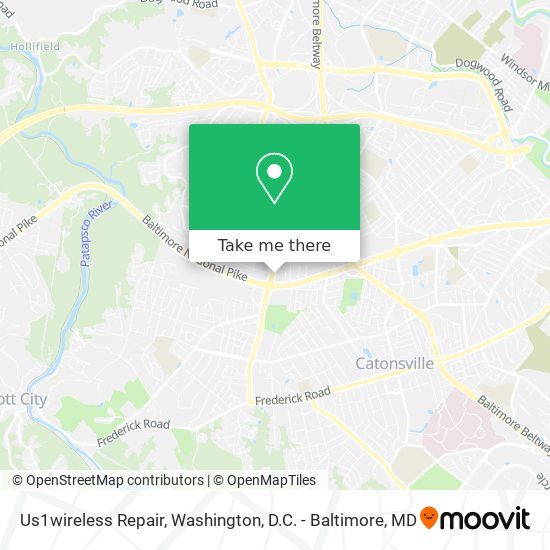 Us1wireless Repair map