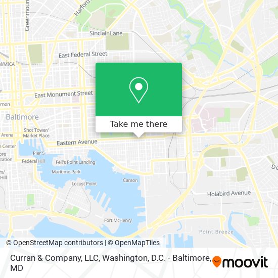 Mapa de Curran & Company, LLC