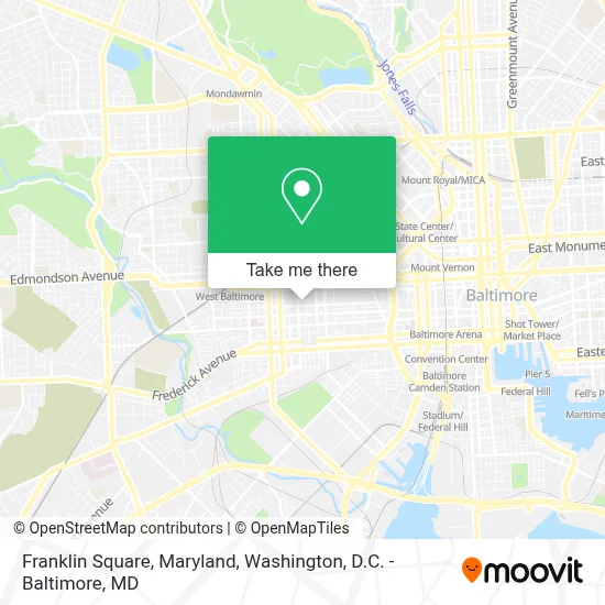 Franklin Square, Maryland map