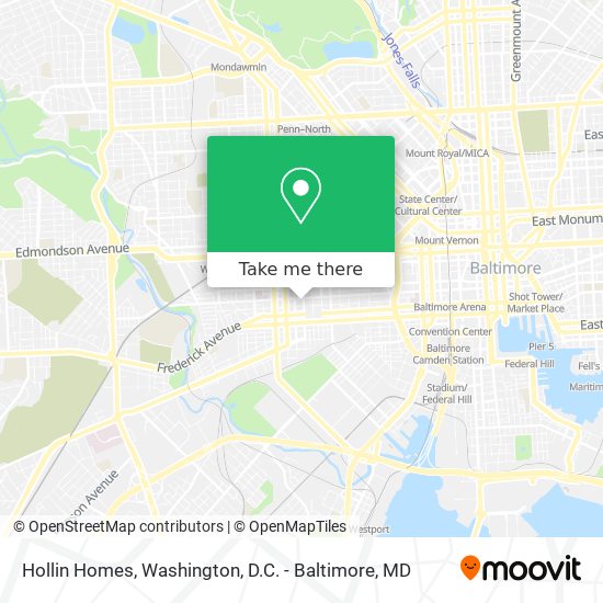 Hollin Homes map