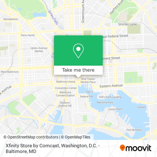 Xfinity Store by Comcast map