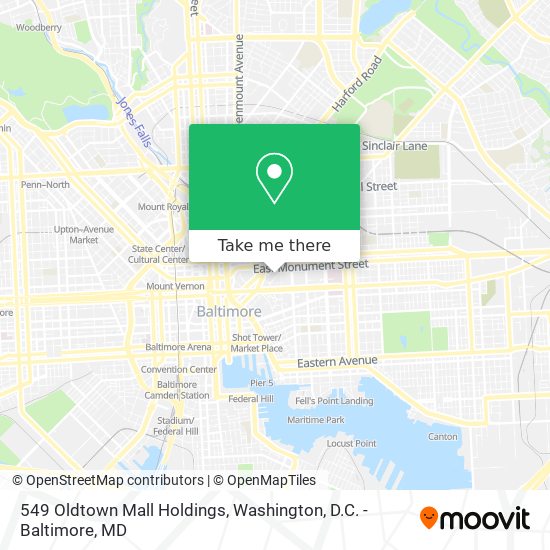 Mapa de 549 Oldtown Mall Holdings