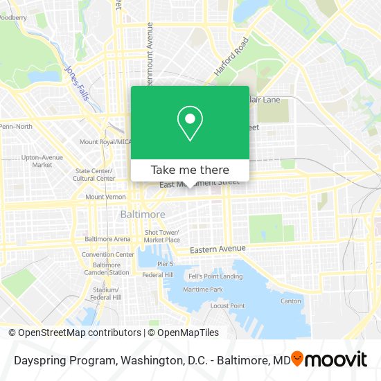 Dayspring Program map