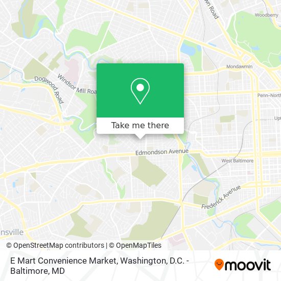 E Mart Convenience Market map