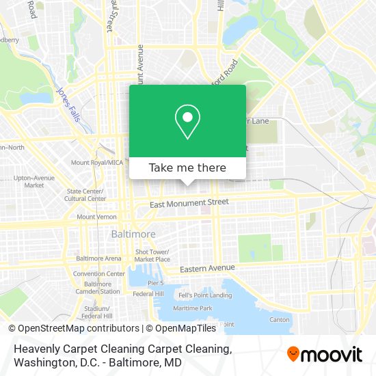 Heavenly Carpet Cleaning Carpet Cleaning map