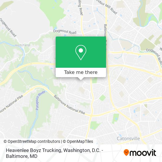 Heavenlee Boyz Trucking map