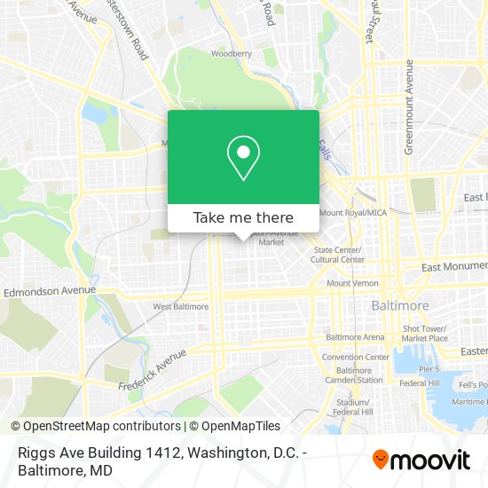 Mapa de Riggs Ave Building 1412