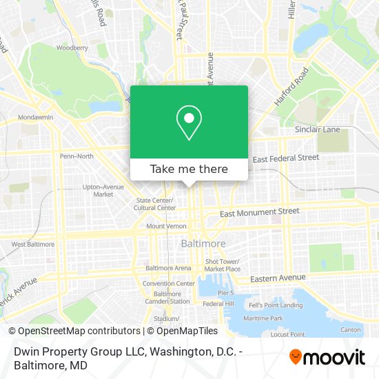 Mapa de Dwin Property Group LLC