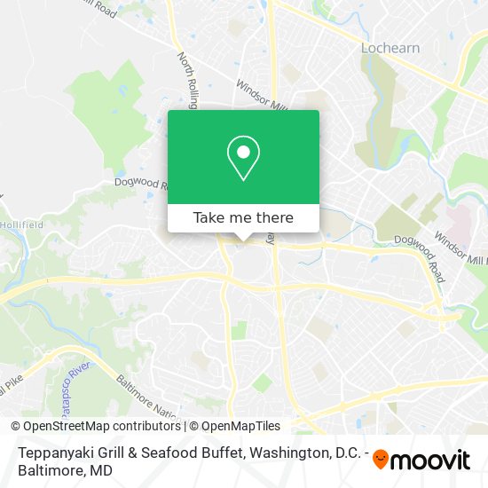 Teppanyaki Grill & Seafood Buffet map