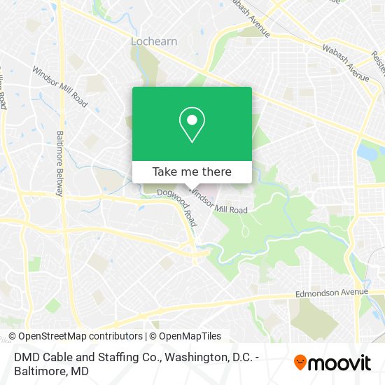 DMD Cable and Staffing Co. map