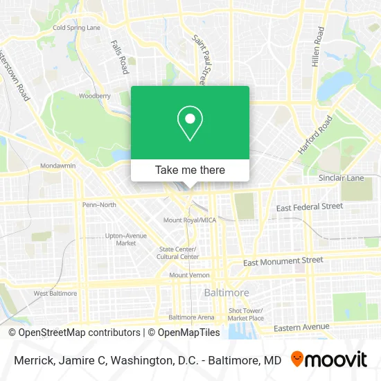 Merrick, Jamire C map