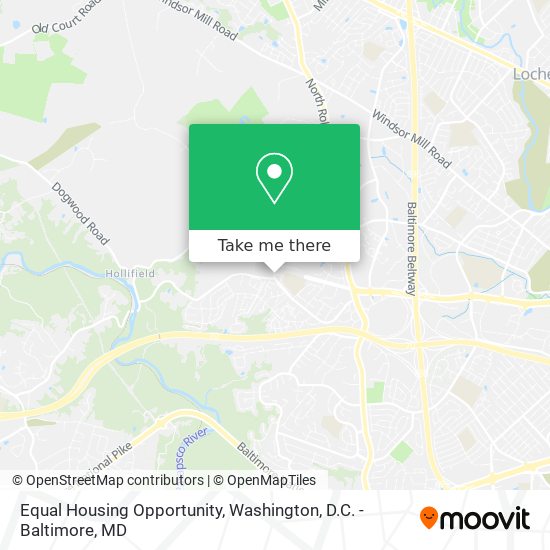 Equal Housing Opportunity map