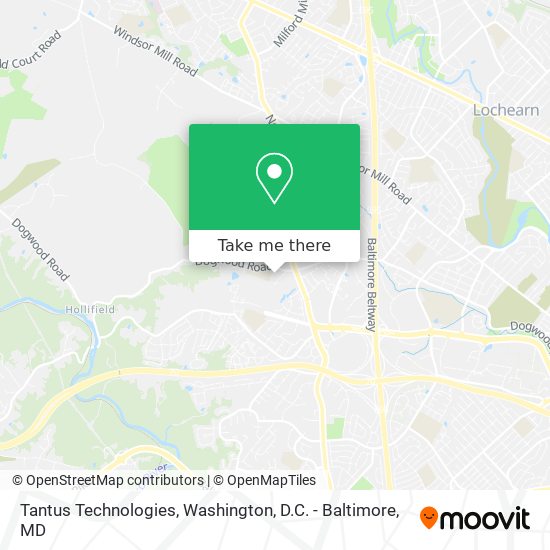 Tantus Technologies map