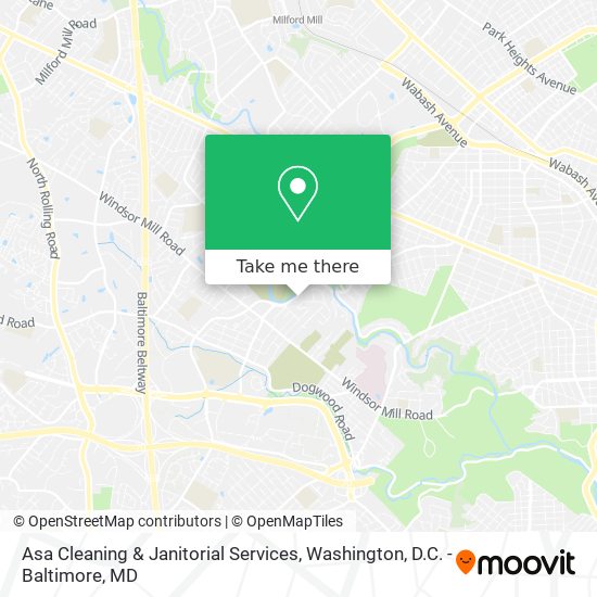 Asa Cleaning & Janitorial Services map