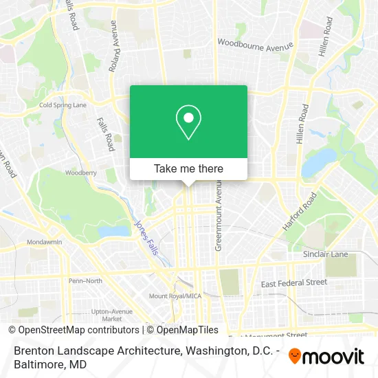 Brenton Landscape Architecture map
