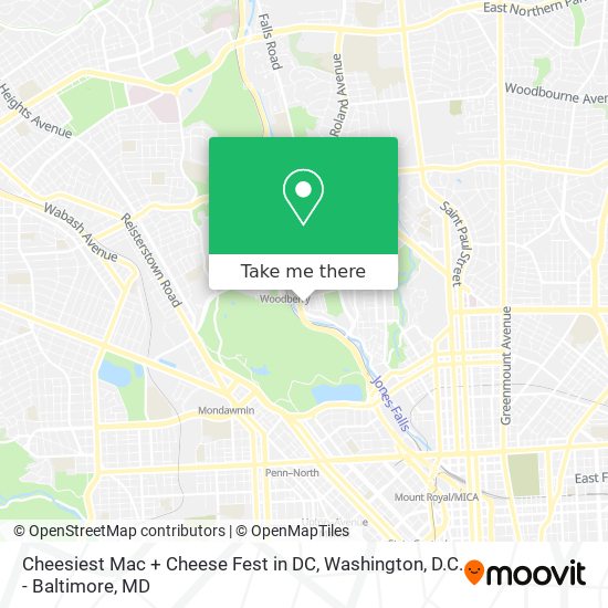 Cheesiest Mac + Cheese Fest in DC map