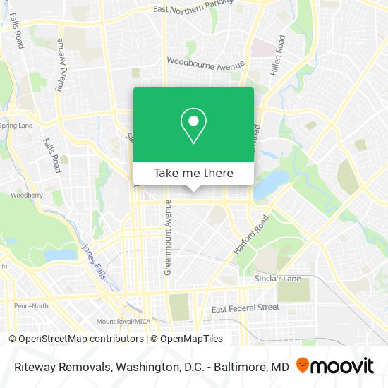 Riteway Removals map