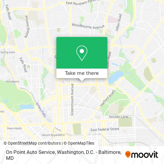 On Point Auto Service map