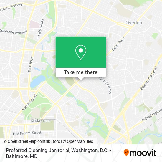 Mapa de Preferred Cleaning Janitorial