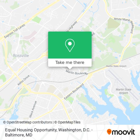 Equal Housing Opportunity map