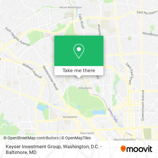 Keyser Investment Group map