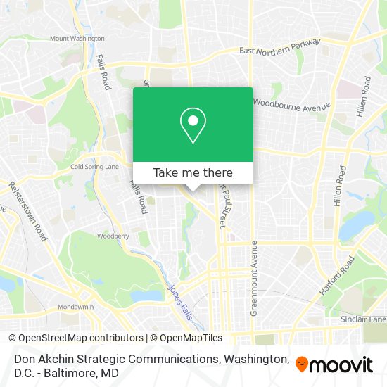 Don Akchin Strategic Communications map