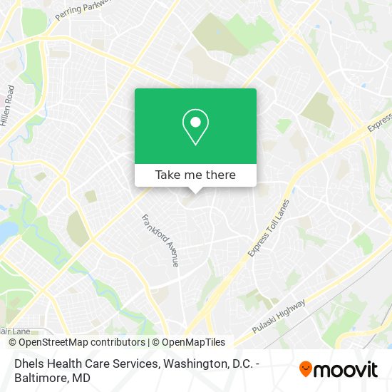 Dhels Health Care Services map