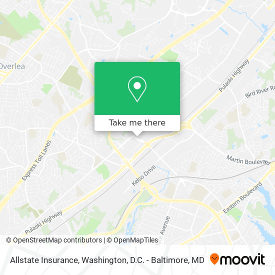 Allstate Insurance map