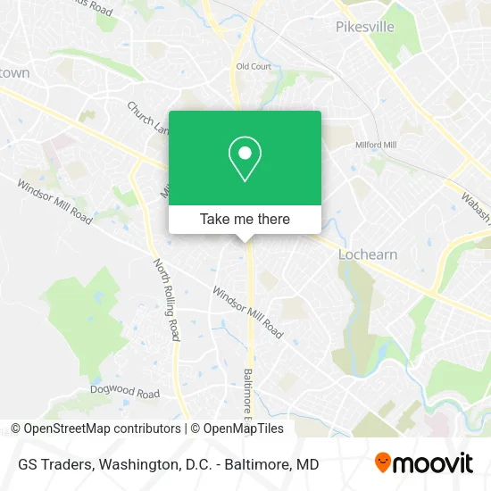 GS Traders map