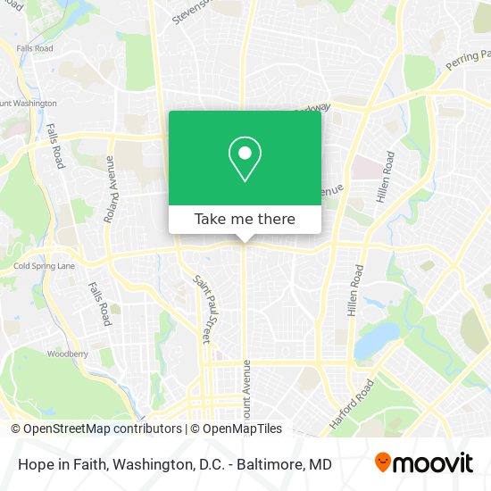 Hope in Faith map