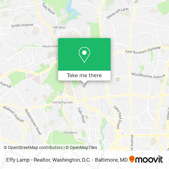 Effy Lamp - Realtor map