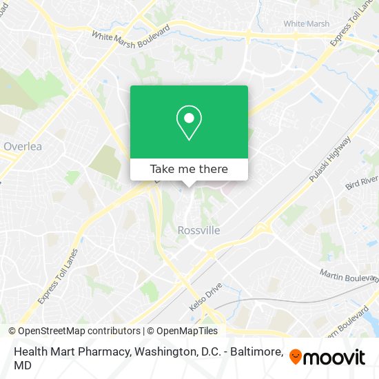 Health Mart Pharmacy map